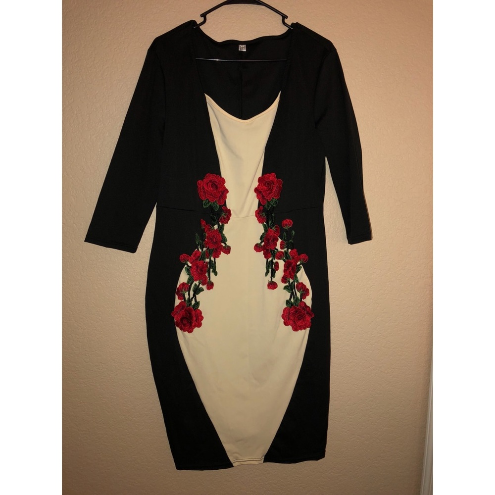 Black Rose Dress